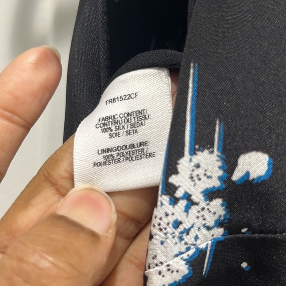 Derek Lam 10 Crosby Silk Mini Floral Sleeveless  Dress Sz 6 - Picture 6 of 9